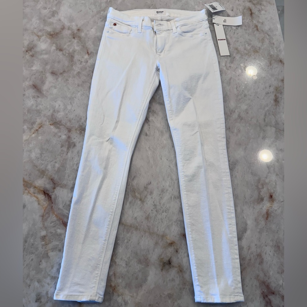 Hudson white jeans size 27